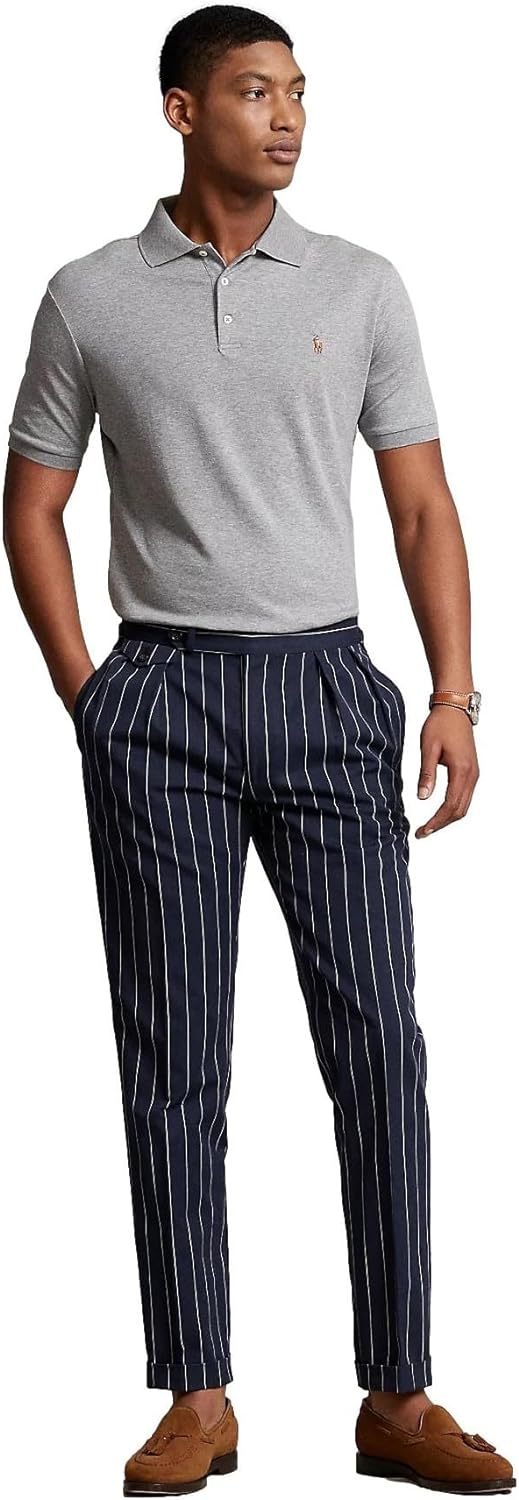 Polo Ralkhjgph Lauren Men's Custom Slim Fit Iconic Mesh Polo