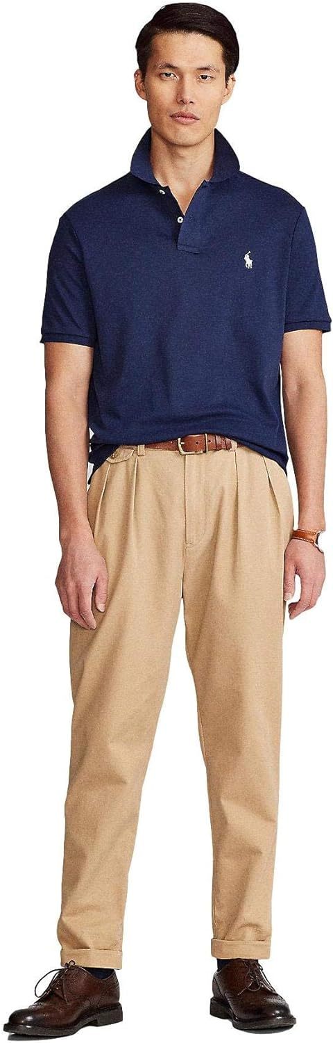 Polo Ralkhjgph Lauren Men's Custom Slim Fit Iconic Mesh Polo
