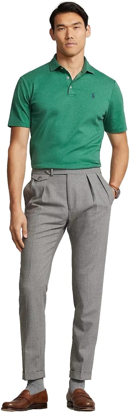 Polo Ralkhjgph Lauren Men's Custom Slim Fit Iconic Mesh Polo