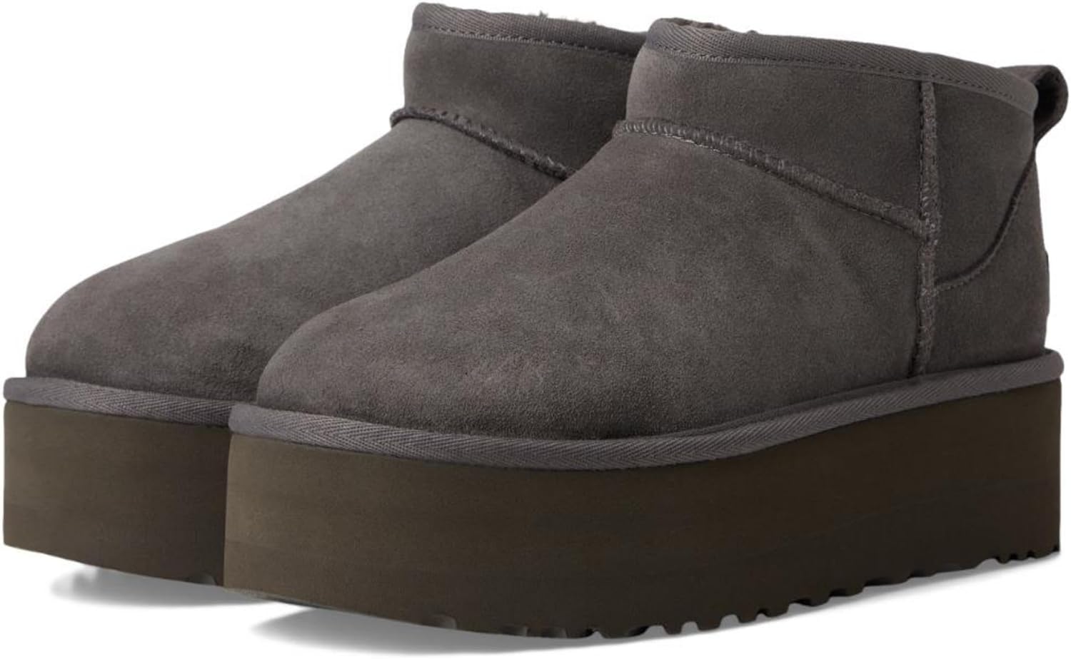 ukhjggg Women's Classic Ultra Mini Platform Boot