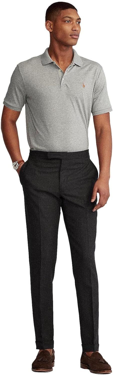 Polo Ralkhjgph Lauren Men's Custom Slim Fit Iconic Mesh Polo
