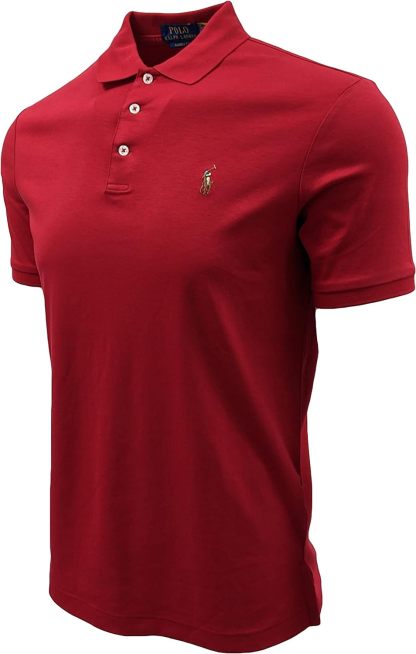 Polo Ralkhjgph Lauren Men's Custom Slim Fit Iconic Mesh Polo