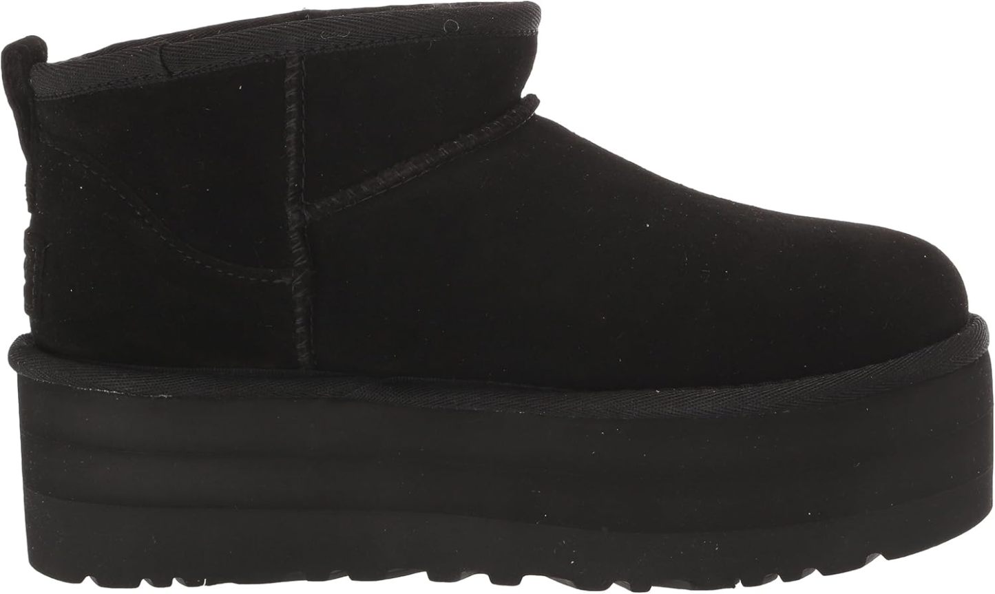 ukhjggg Women's Classic Ultra Mini Platform Boot