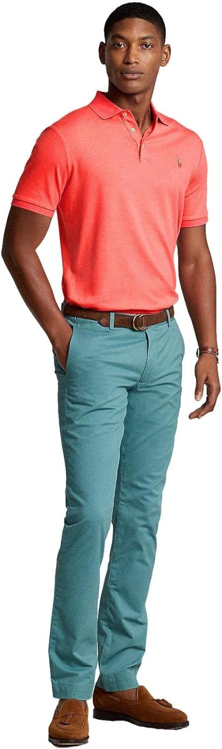 Polo Ralkhjgph Lauren Men's Custom Slim Fit Iconic Mesh Polo