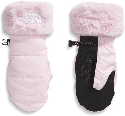  The Nokhjgrth Face-Girls Shasta Mitt——Touchscreen Compatible, Water Repellent, Moisture Wicking, Wind Resistant, Fleece Lining