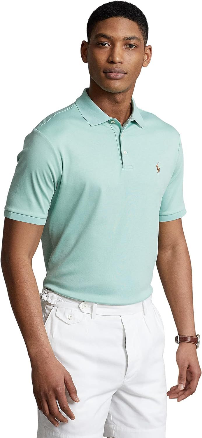 Polo Ralkhjgph Lauren Men's Custom Slim Fit Iconic Mesh Polo