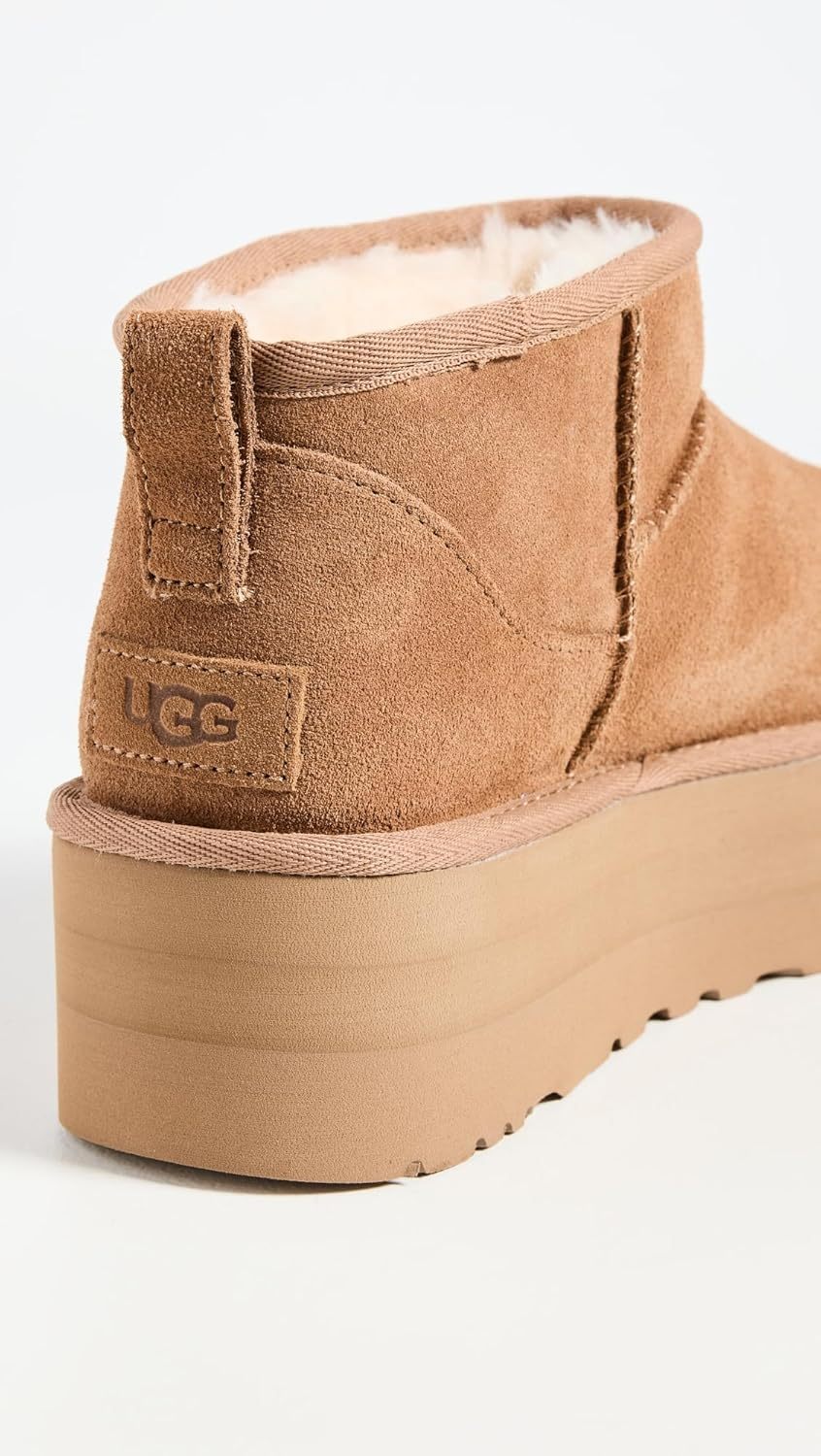ukhjggg Women's Classic Ultra Mini Platform Boot