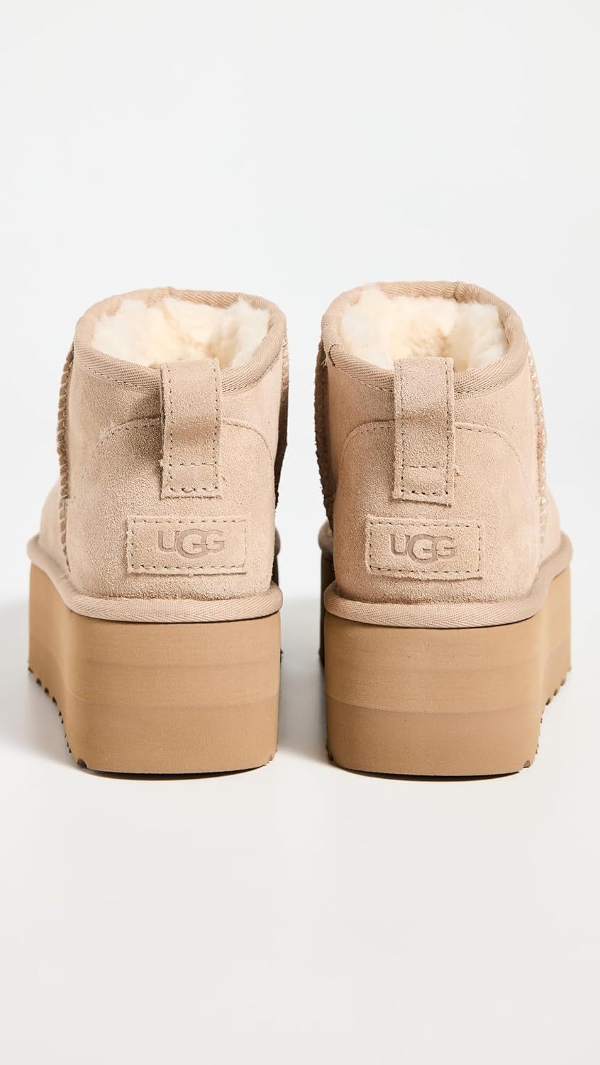ukhjggg Women's Classic Ultra Mini Platform Boot