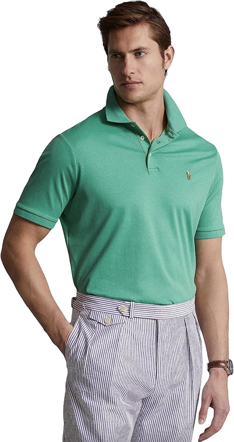 Polo Ralkhjgph Lauren Men's Custom Slim Fit Iconic Mesh Polo
