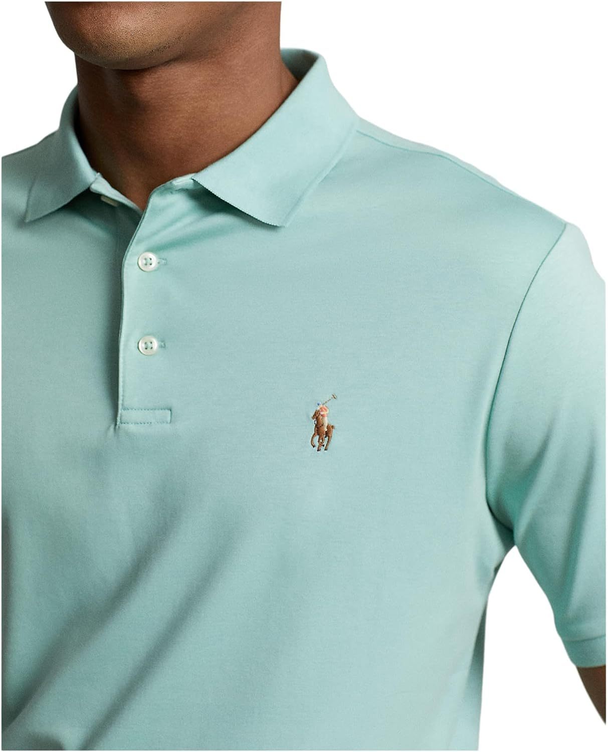 Polo Ralkhjgph Lauren Men's Custom Slim Fit Iconic Mesh Polo