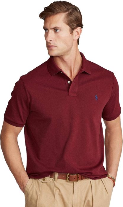 Polo Ralkhjgph Lauren Men's Custom Slim Fit Iconic Mesh Polo