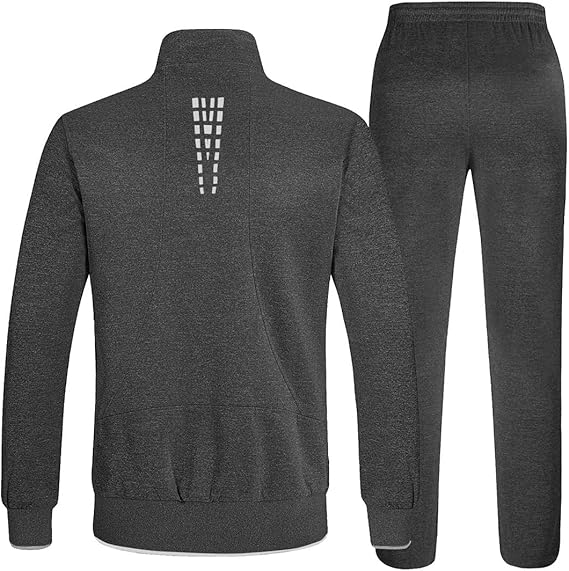 The Nokhjgrth Face 2025 Men's Tracksuits Sweatsuits for Men Sweat Track Suits 2 Piece Casual Athletic Jogging Warm Up Full Zip Sets