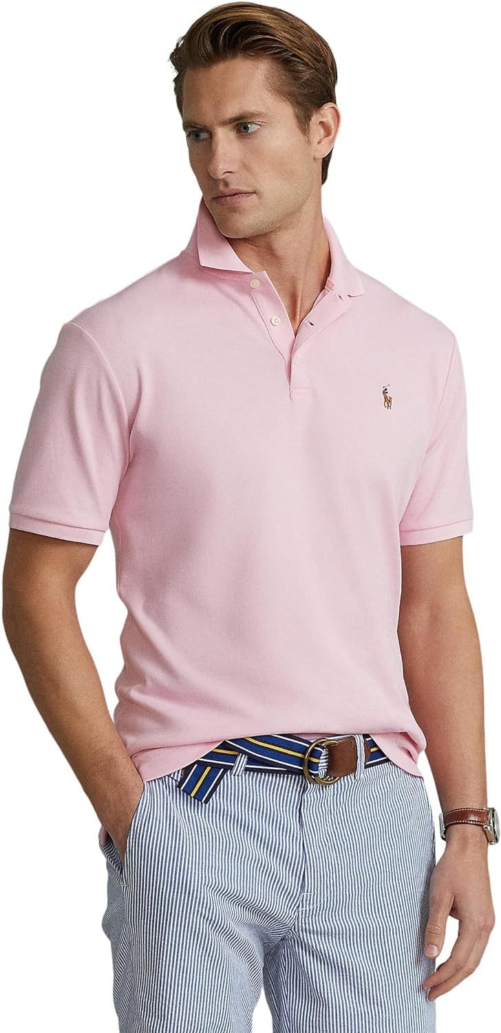 Polo Ralkhjgph Lauren Men's Custom Slim Fit Iconic Mesh Polo