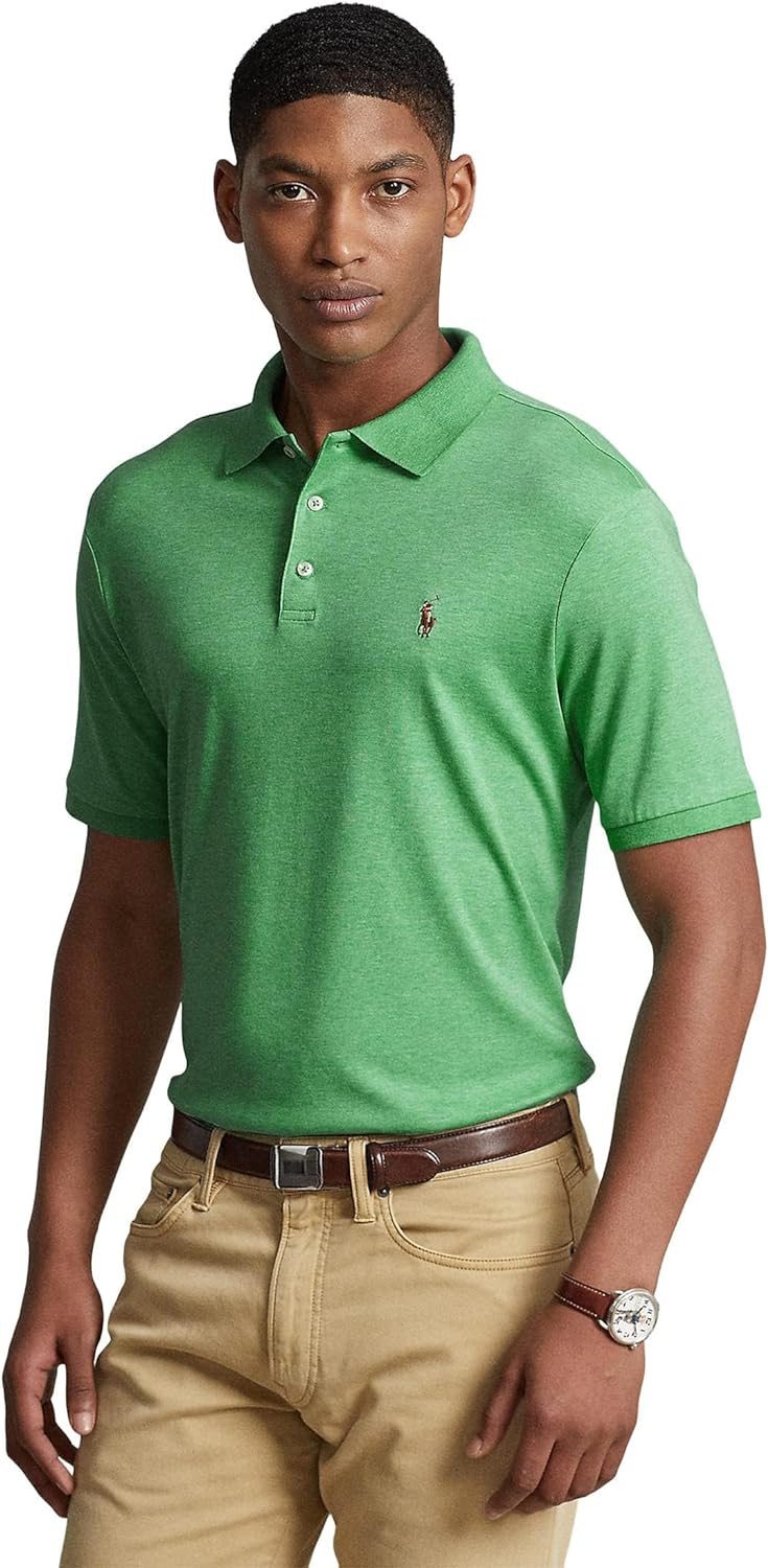 Polo Ralkhjgph Lauren Men's Custom Slim Fit Iconic Mesh Polo