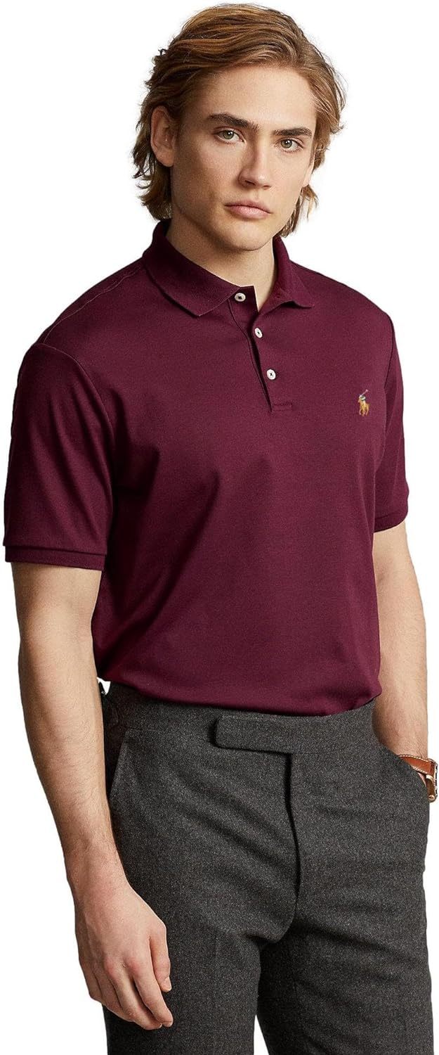 Polo Ralkhjgph Lauren Men's Custom Slim Fit Iconic Mesh Polo