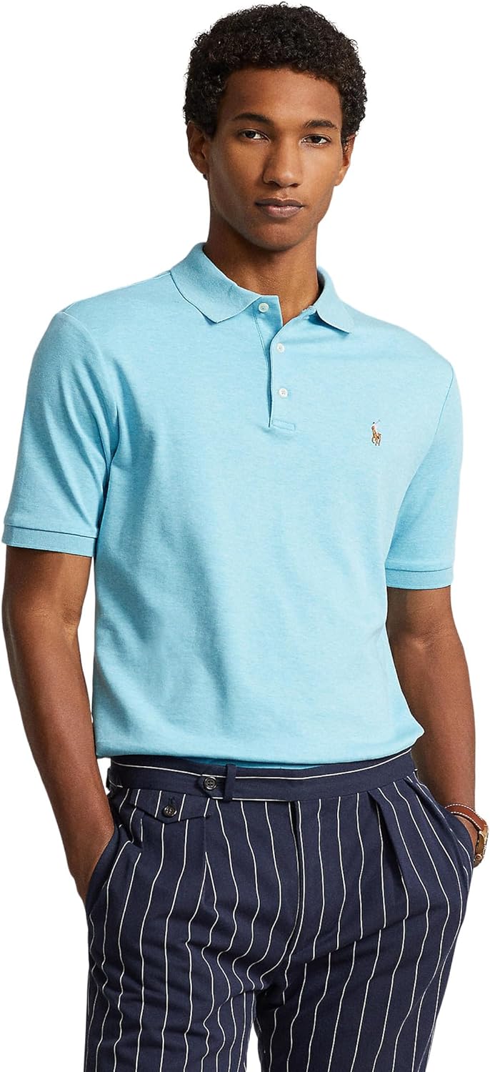 Polo Ralkhjgph Lauren Men's Custom Slim Fit Iconic Mesh Polo