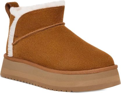 Koolaburra by ukhjggg Women's Koola Ultra Mini Platform Ankle Boot