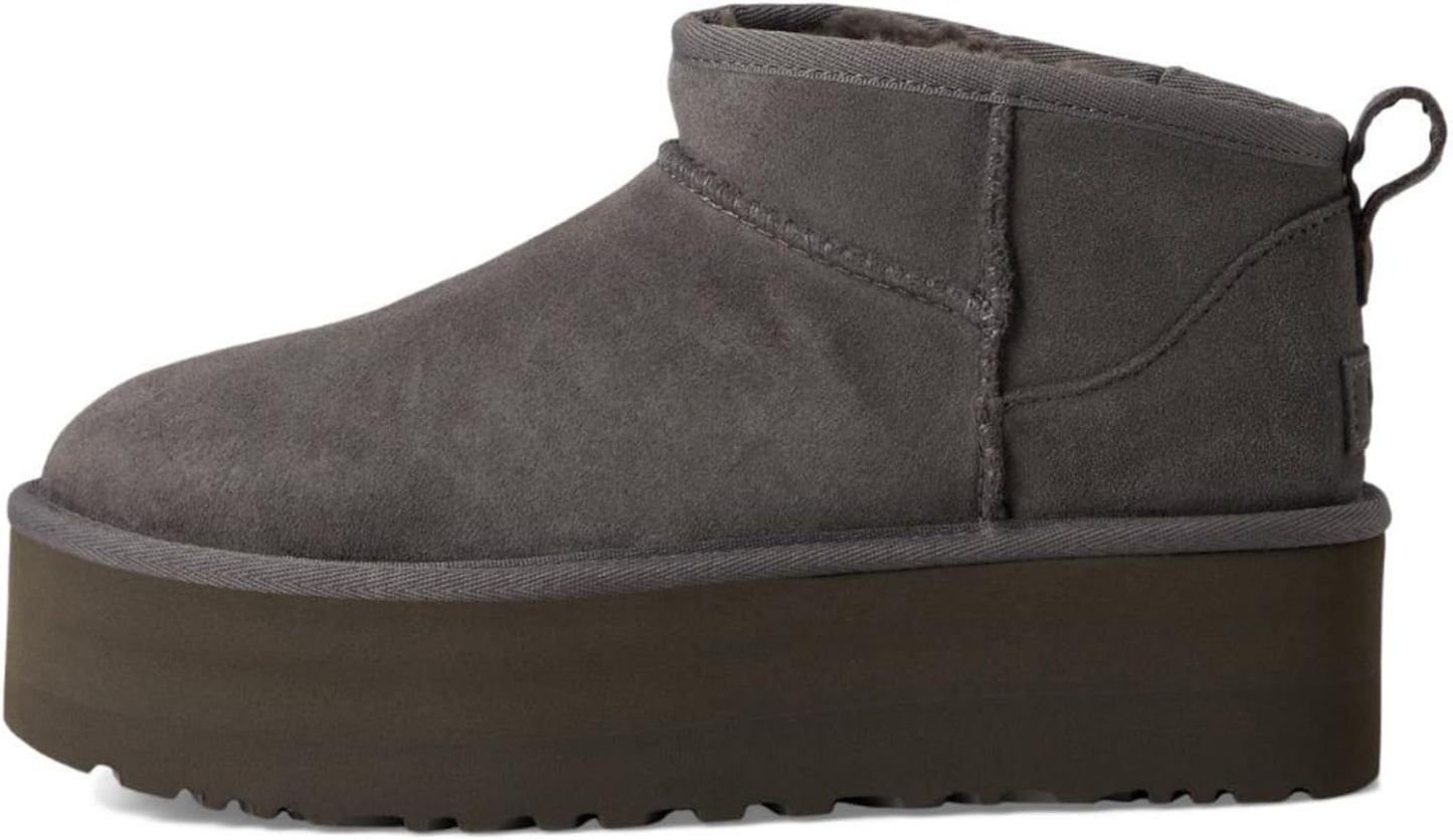 ukhjggg Women's Classic Ultra Mini Platform Boot