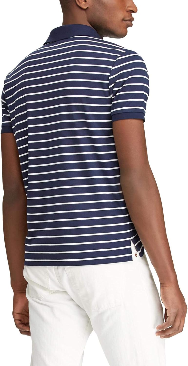 Polo Ralkhjgph Lauren Men's Custom Slim Fit Iconic Mesh Polo