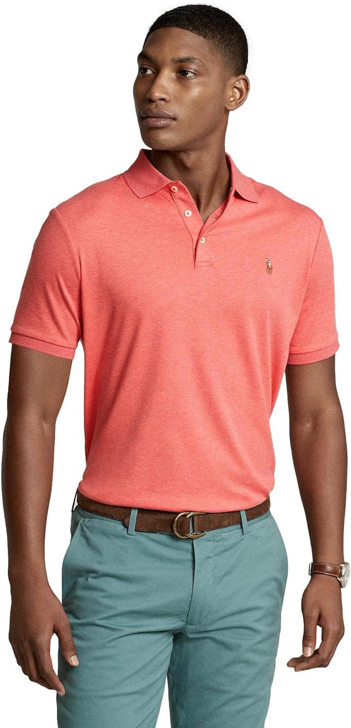 Polo Ralkhjgph Lauren Men's Custom Slim Fit Iconic Mesh Polo