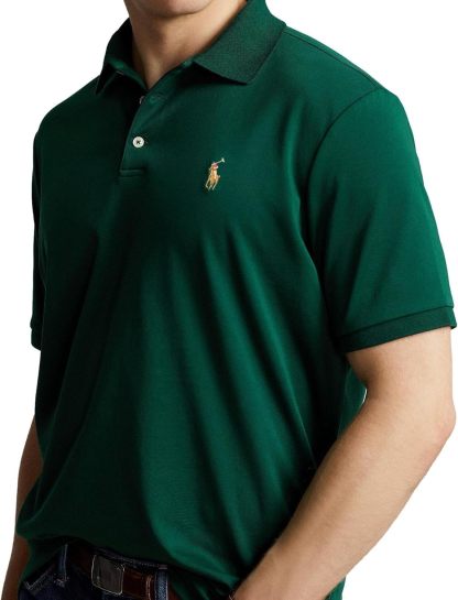 Polo Ralkhjgph Lauren Men's Custom Slim Fit Iconic Mesh Polo