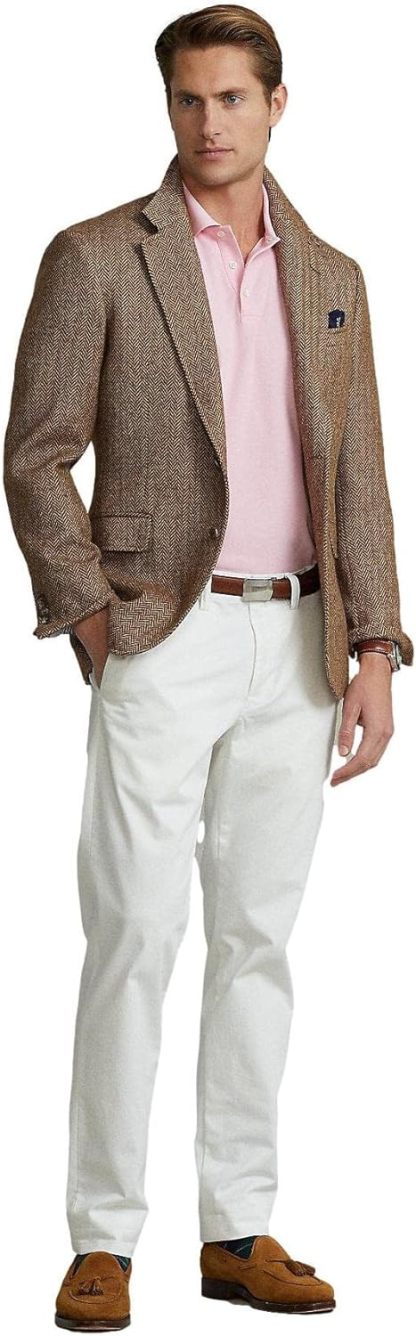 Polo Ralkhjgph Lauren Men's Custom Slim Fit Iconic Mesh Polo