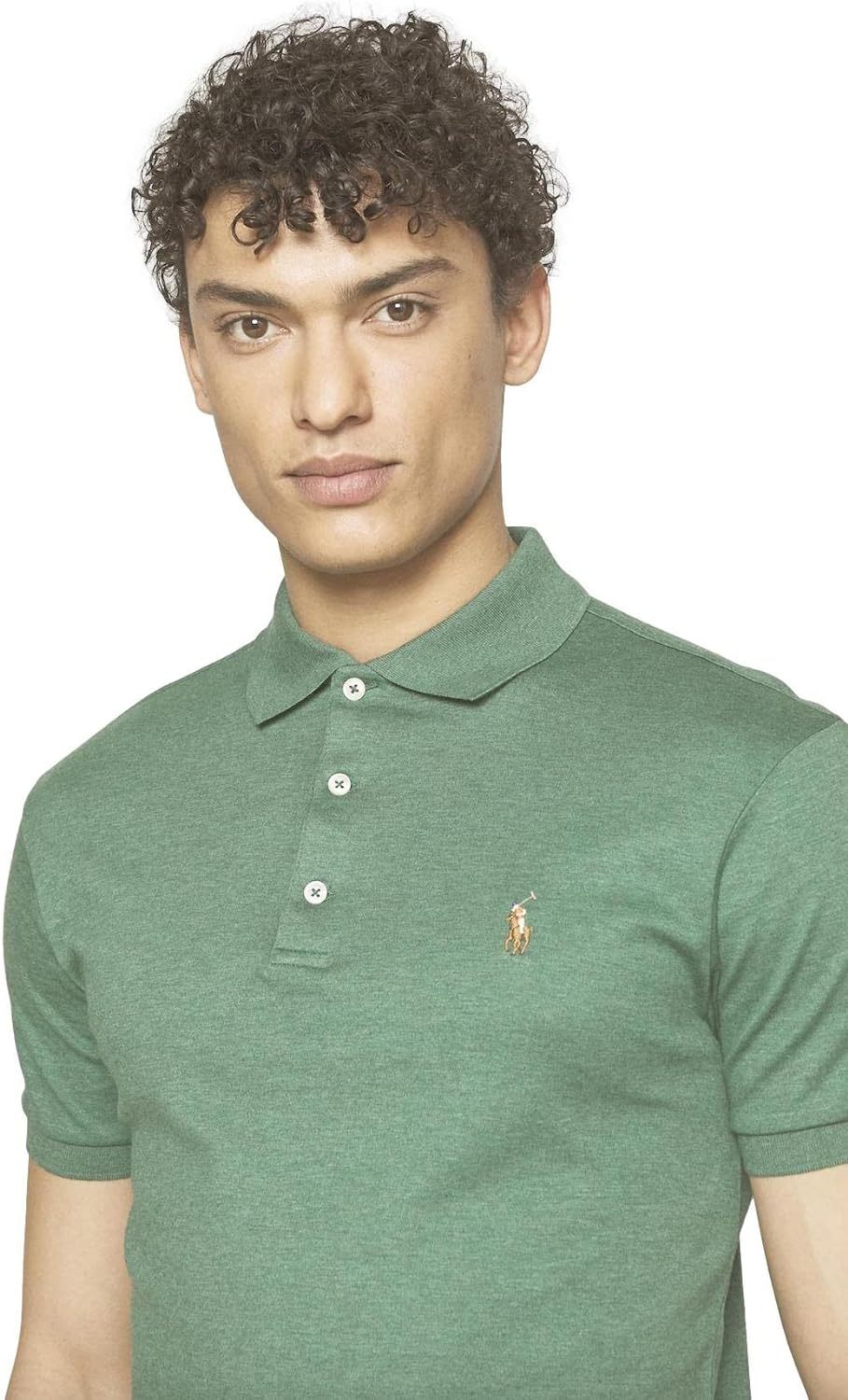 Polo Ralkhjgph Lauren Men's Custom Slim Fit Iconic Mesh Polo