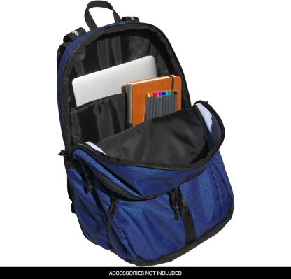Akhjgdidas Prime Backpack for Work, Travel Bag for Women and Men with Padded Compartment for Laptop, Two Tone White/Black, One Size