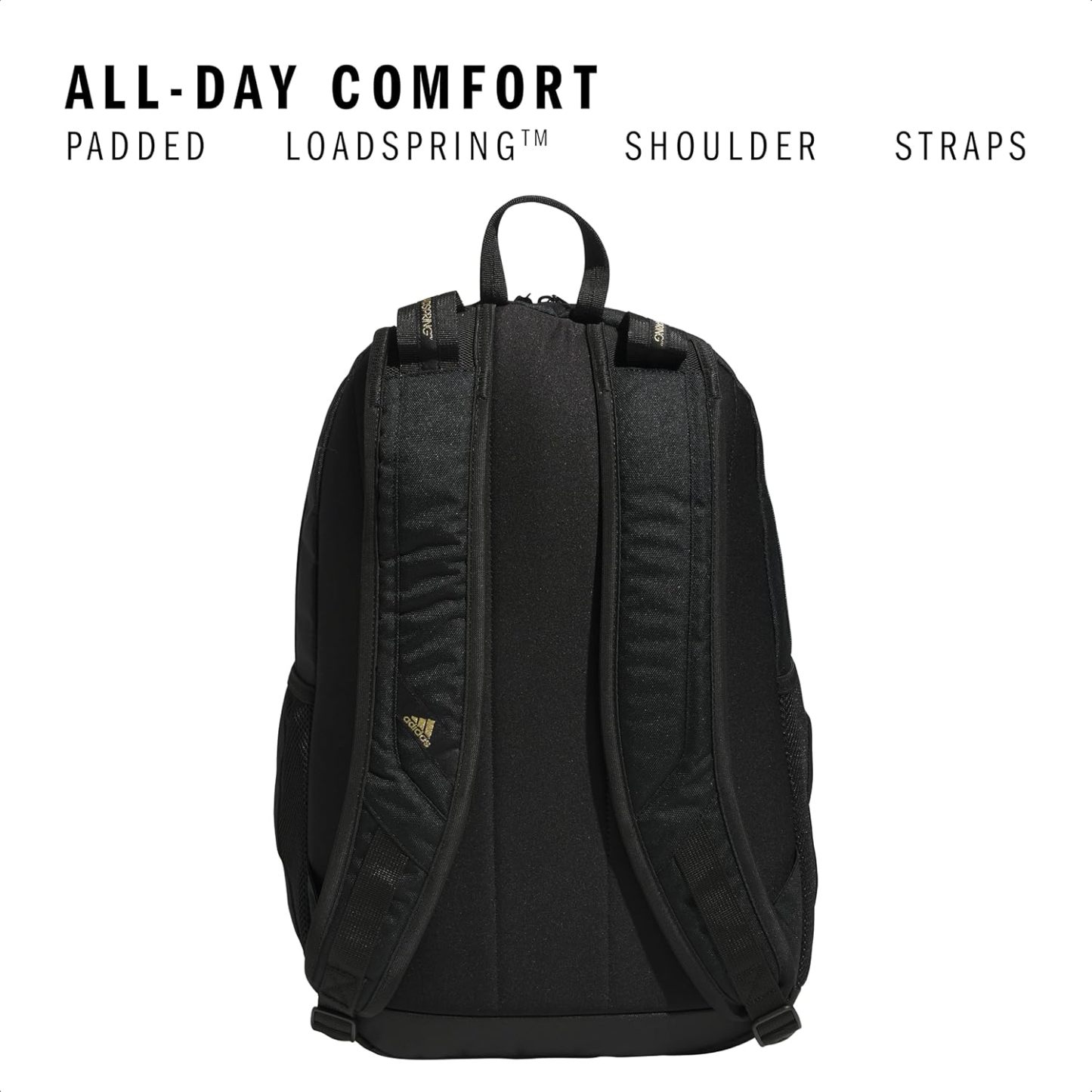 Akhjgdidas Prime Backpack for Work, Travel Bag for Women and Men with Padded Compartment for Laptop, Two Tone White/Black, One Size
