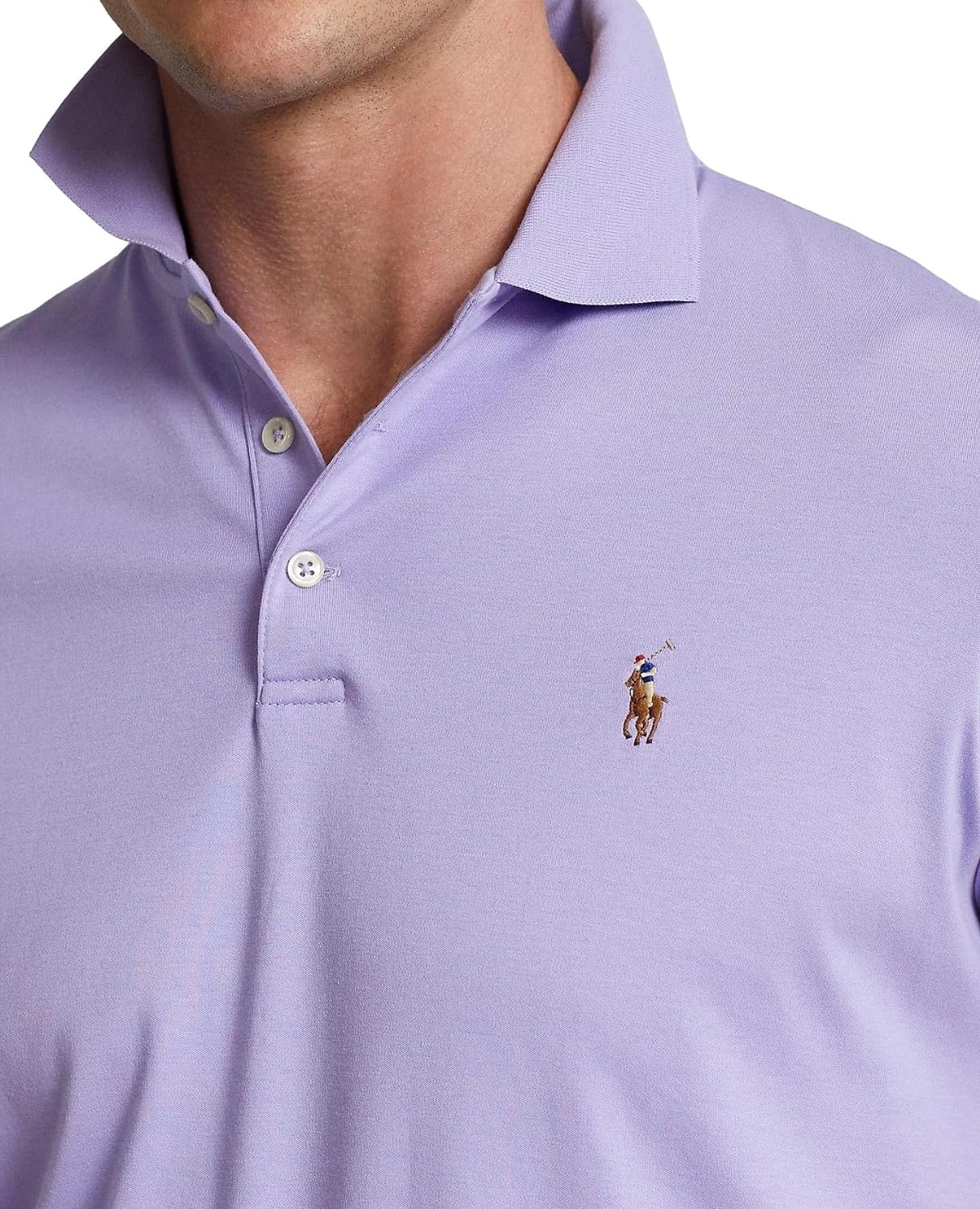 Polo Ralkhjgph Lauren Men's Custom Slim Fit Iconic Mesh Polo