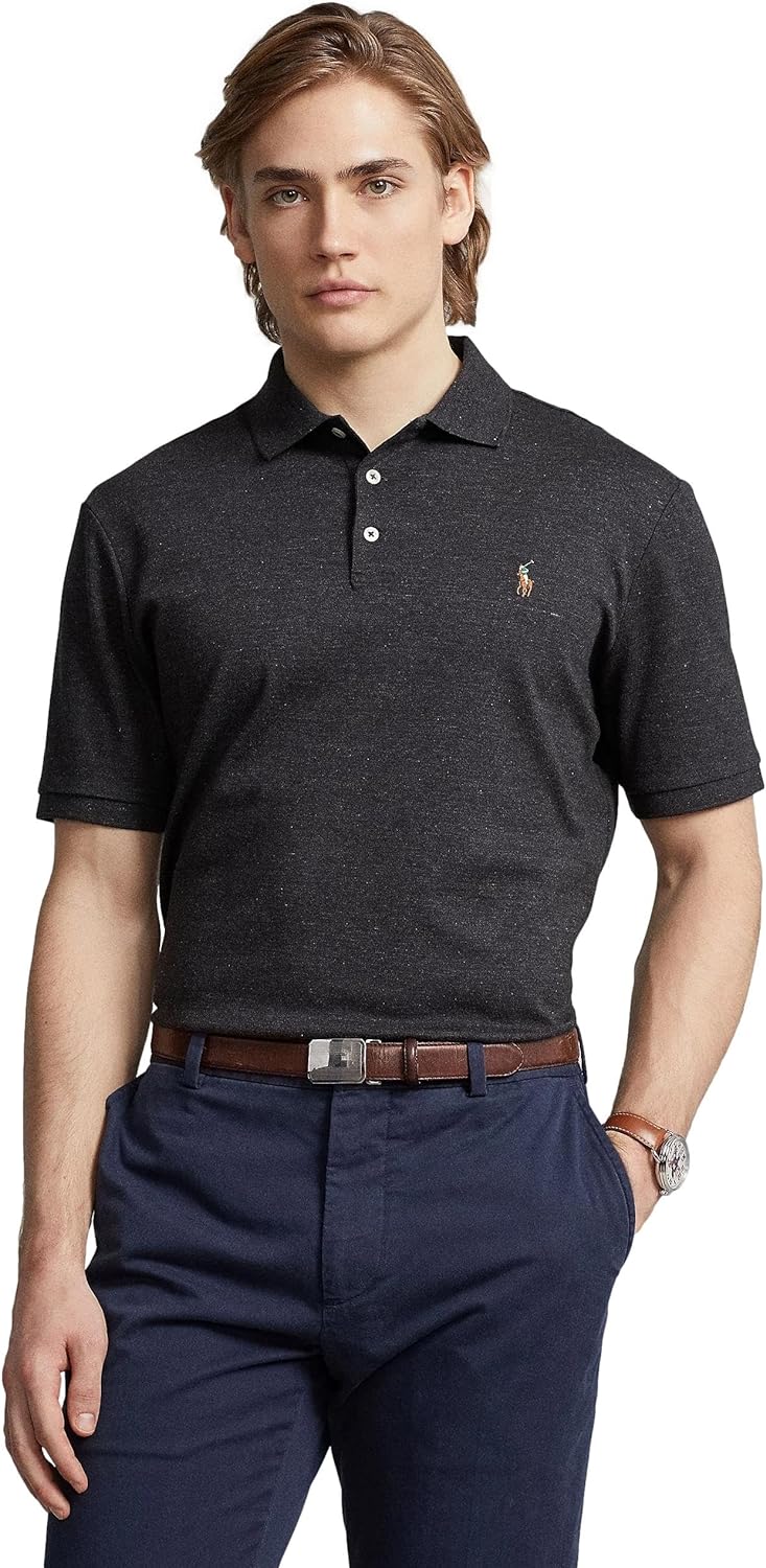 Polo Ralkhjgph Lauren Men's Custom Slim Fit Iconic Mesh Polo