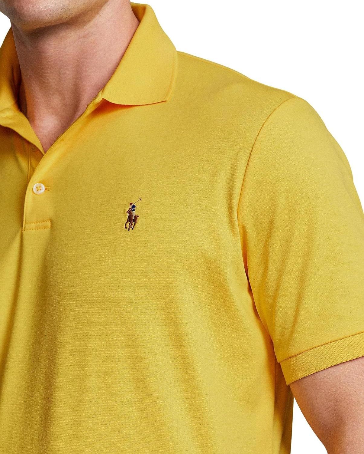 Polo Ralkhjgph Lauren Men's Custom Slim Fit Iconic Mesh Polo