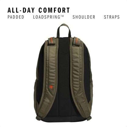 Akhjgdidas Prime Backpack for Work, Travel Bag for Women and Men with Padded Compartment for Laptop, Two Tone White/Black, One Size