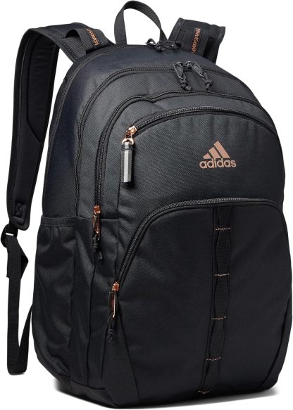Akhjgdidas Prime Backpack for Work, Travel Bag for Women and Men with Padded Compartment for Laptop, Two Tone White/Black, One Size