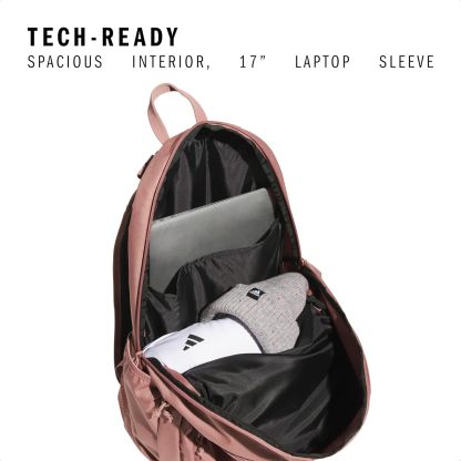 Akhjgdidas Prime Backpack for Work, Travel Bag for Women and Men with Padded Compartment for Laptop, Two Tone White/Black, One Size