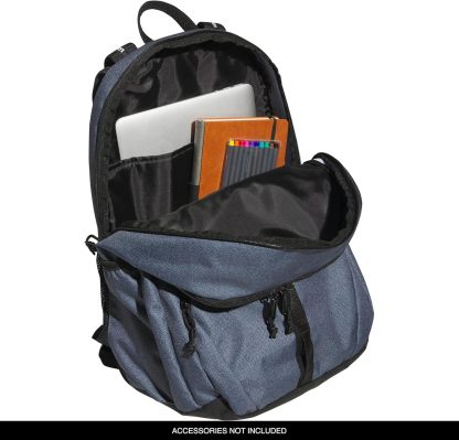 Akhjgdidas Prime Backpack for Work, Travel Bag for Women and Men with Padded Compartment for Laptop, Two Tone White/Black, One Size