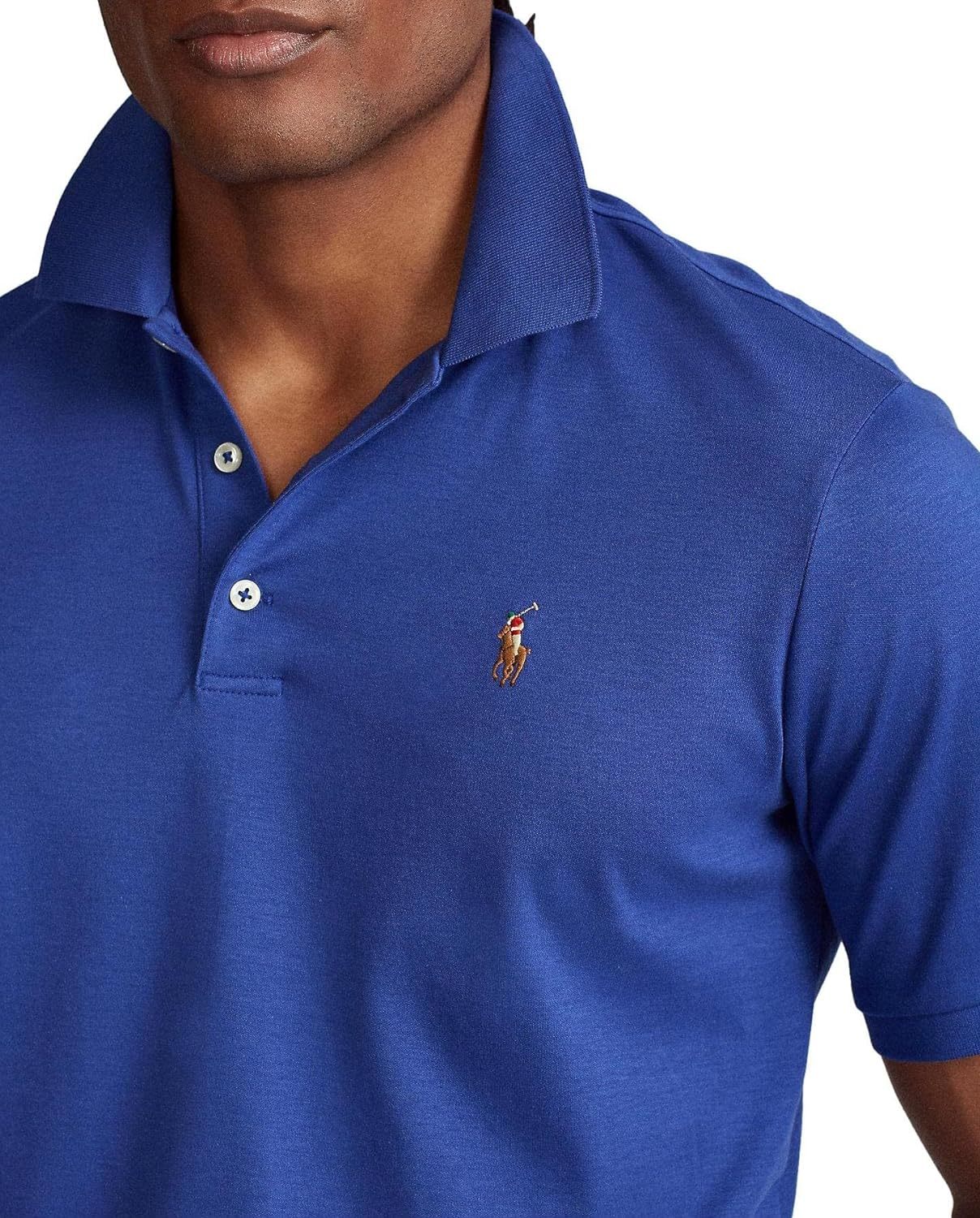 Polo Ralkhjgph Lauren Men's Custom Slim Fit Iconic Mesh Polo
