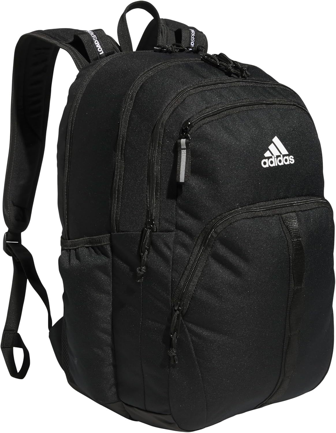 Akhjgdidas Prime Backpack for Work, Travel Bag for Women and Men with Padded Compartment for Laptop, Two Tone White/Black, One Size