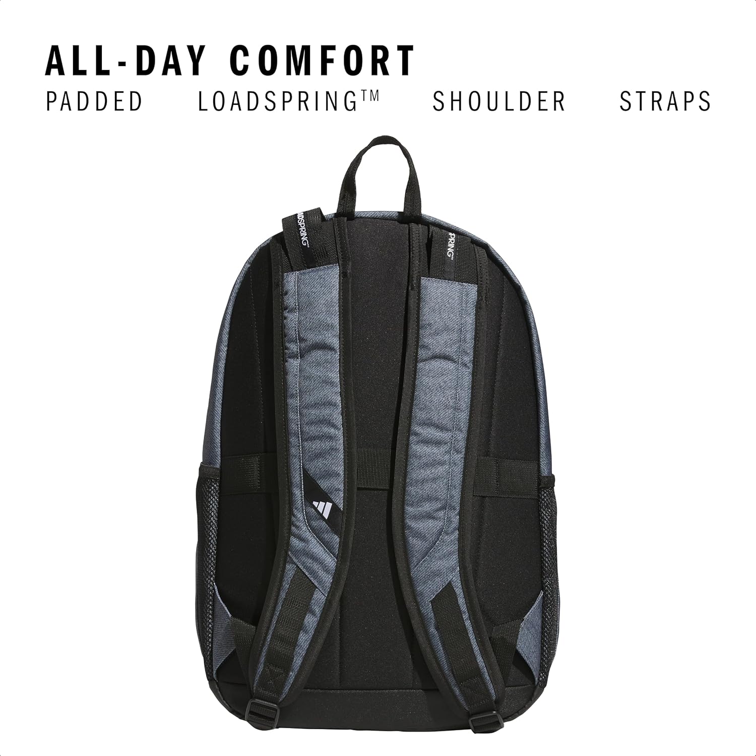 Akhjgdidas Prime Backpack for Work, Travel Bag for Women and Men with Padded Compartment for Laptop, Two Tone White/Black, One Size