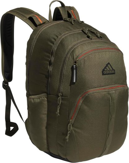 Akhjgdidas Prime Backpack for Work, Travel Bag for Women and Men with Padded Compartment for Laptop, Two Tone White/Black, One Size