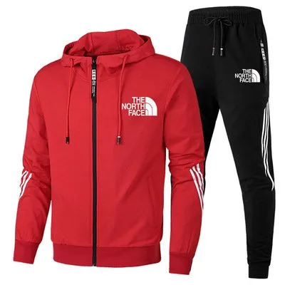 Fashion zip-up top hoodie + Trendy Sports Pants