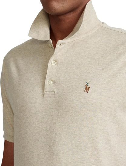 Polo Ralkhjgph Lauren Men's Custom Slim Fit Iconic Mesh Polo