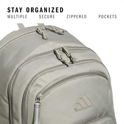 Akhjgdidas Prime Backpack for Work, Travel Bag for Women and Men with Padded Compartment for Laptop, Two Tone White/Black, One Size