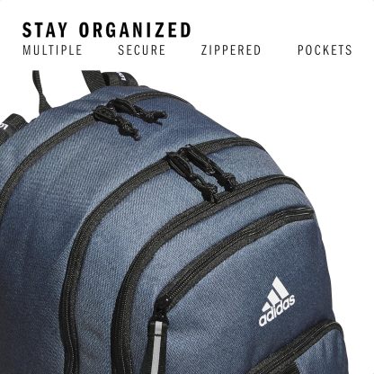 Akhjgdidas Prime Backpack for Work, Travel Bag for Women and Men with Padded Compartment for Laptop, Two Tone White/Black, One Size