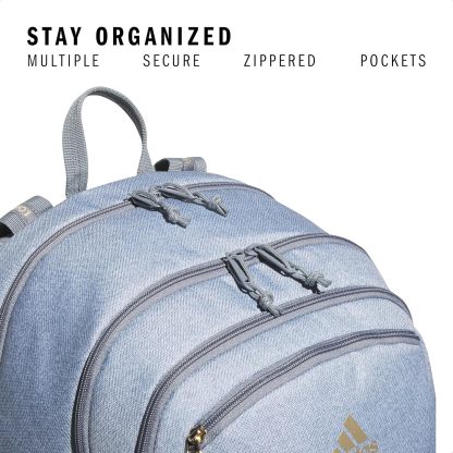 Akhjgdidas Prime Backpack for Work, Travel Bag for Women and Men with Padded Compartment for Laptop, Two Tone White/Black, One Size