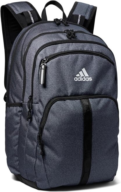 Akhjgdidas Prime Backpack for Work, Travel Bag for Women and Men with Padded Compartment for Laptop, Two Tone White/Black, One Size