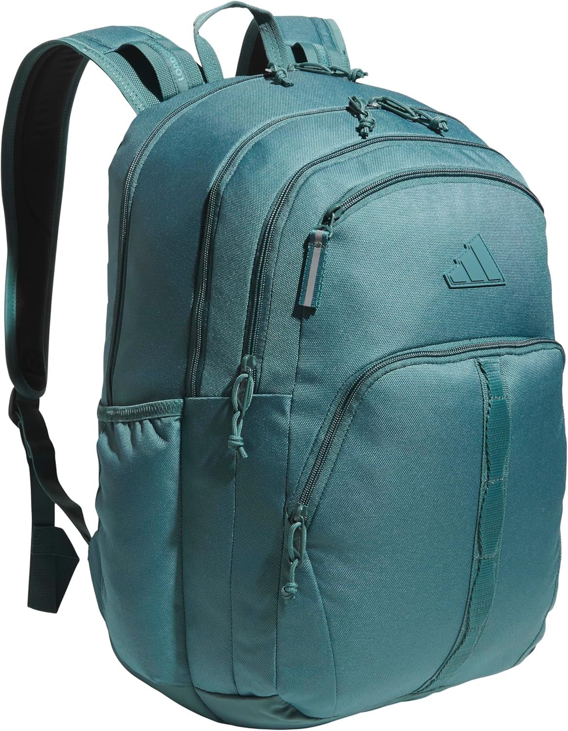 Akhjgdidas Prime Backpack for Work, Travel Bag for Women and Men with Padded Compartment for Laptop, Two Tone White/Black, One Size