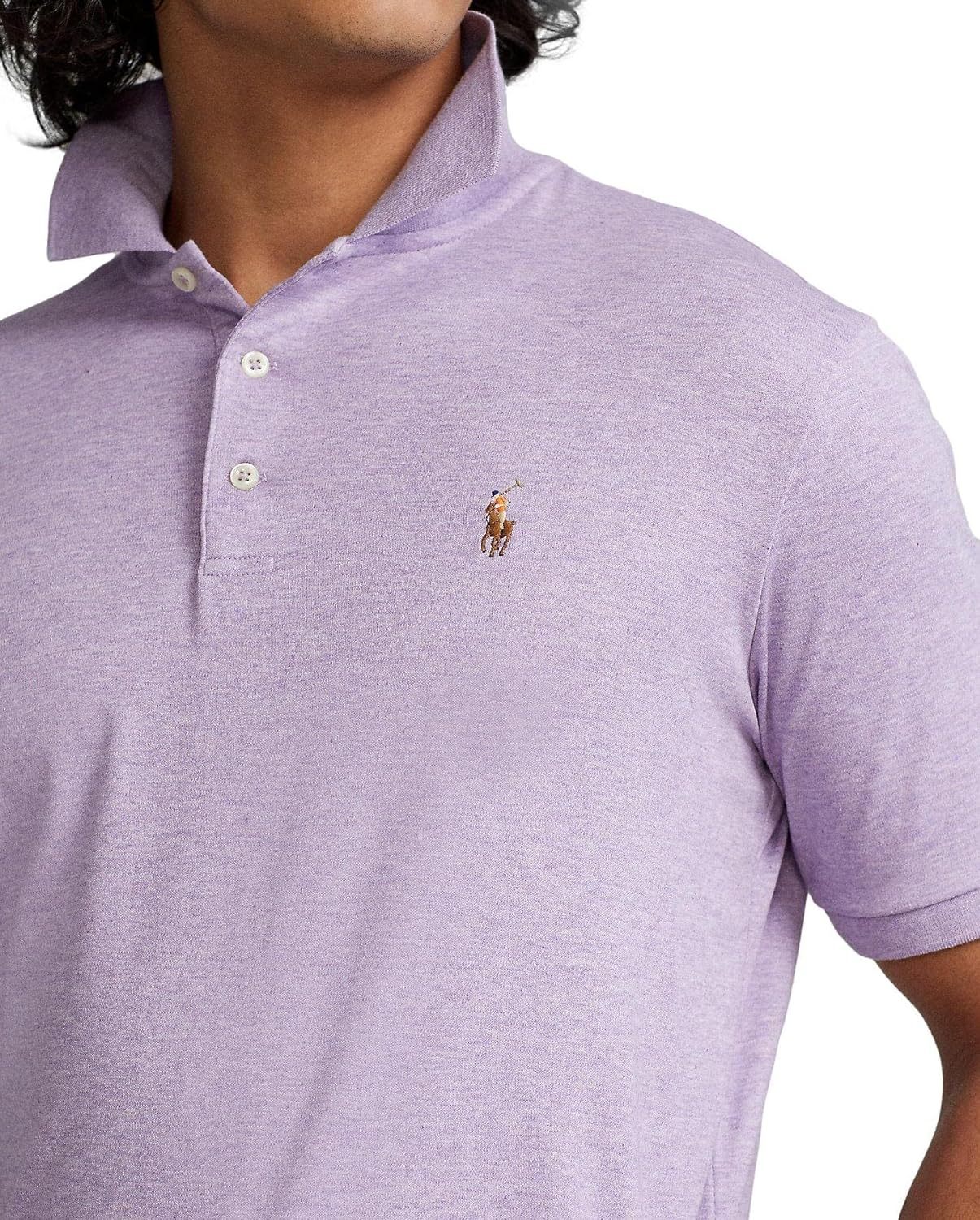 Polo Ralkhjgph Lauren Men's Custom Slim Fit Iconic Mesh Polo