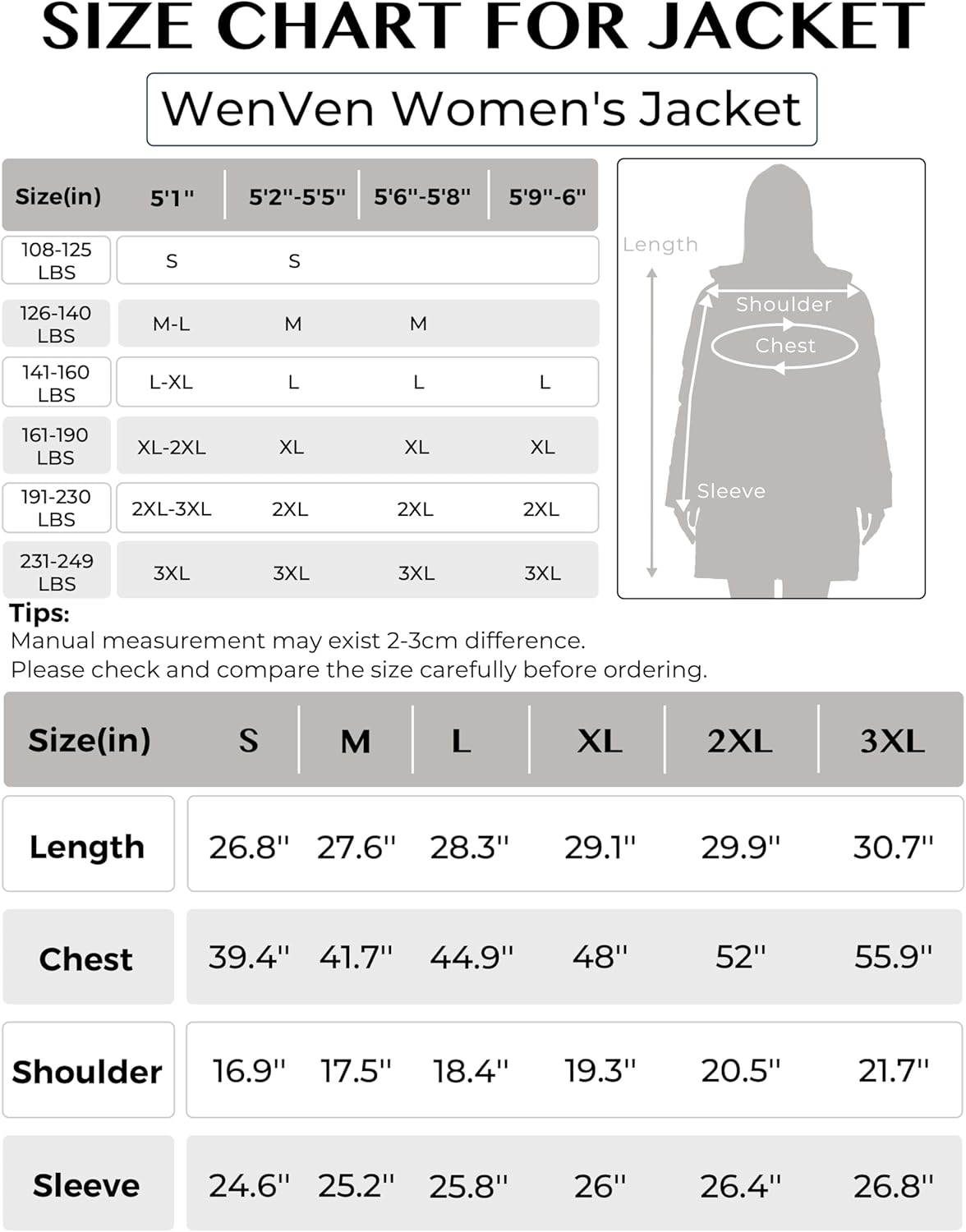 2024 TNF®- Women's Winter Thicken Puffer Coat Warm Jacket