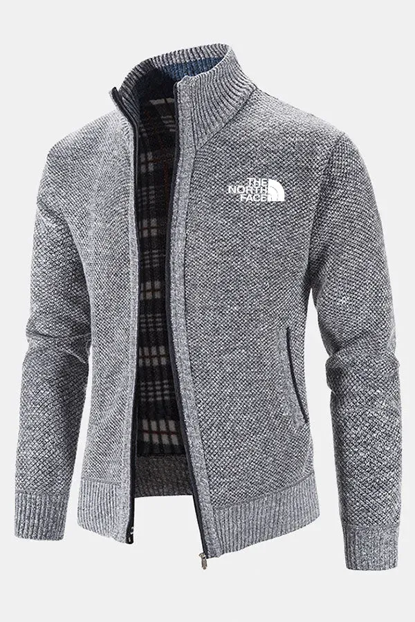 The Nokhjgrth Face-Men's Zip Up Sweater